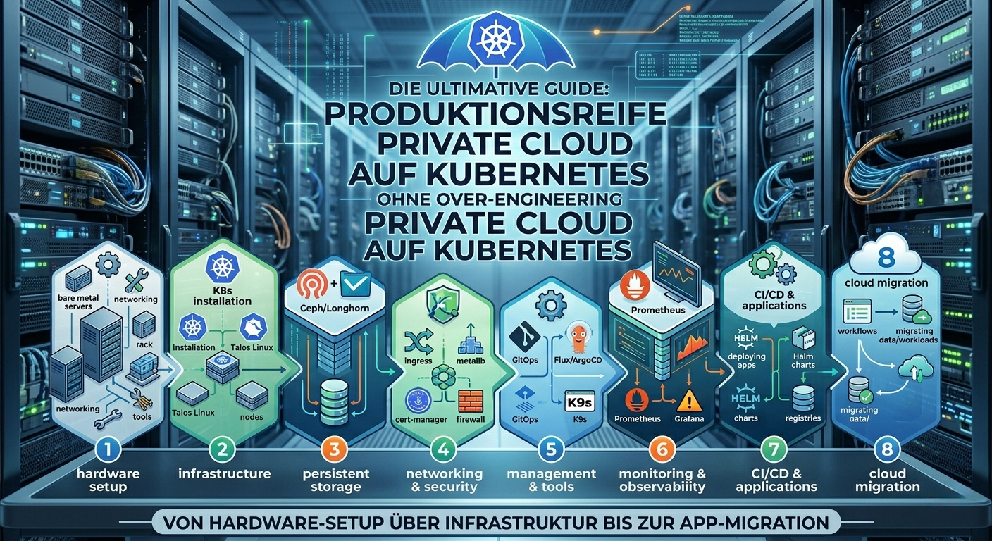Übersichtsdiagramm der Private-Cloud-Architektur